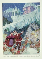 Illustration aus Ein Besuch im Land des Weihnachtsmanns